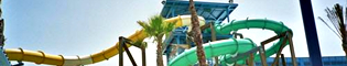 El Tifón: ¿Te atreves a bajar por estos salvajes toboganes en plena oscuridad? Te sentirás como si estuvieras en un auténtico Tifón de la costa del Caribe, en PortAventura Aquatic Park.