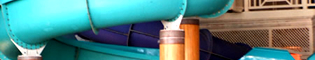 Junior Body Slides: Los toboganes más fuertes para los niños. ¡Al agua! En el área cubierta de El Gran Caribe, en PortAventura Aquatic Park.