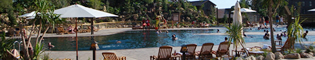 Piscinas: Conoce las piscinas del Hotel Gold River.