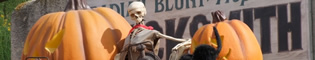 Halloween en Far West: La ciudad de Penitence se llena de esqueletos, telarañas y calabazas de todo tipo.