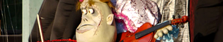 The Big Small Terror Show: Marionetas terroríficas te mostraran sus habilidades.