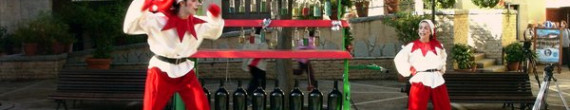 Animación de Calle de Navidad Retirada: Personajes navideños que ya no salen por las calles de PortAventura.