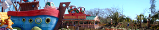 Magic Fish: Magic Fish es una divertida atracci&oacute;n donde podr&aacute;s montarte en un y girar encima de las aguas de S&eacute;samoAventura en PortAventura Park.