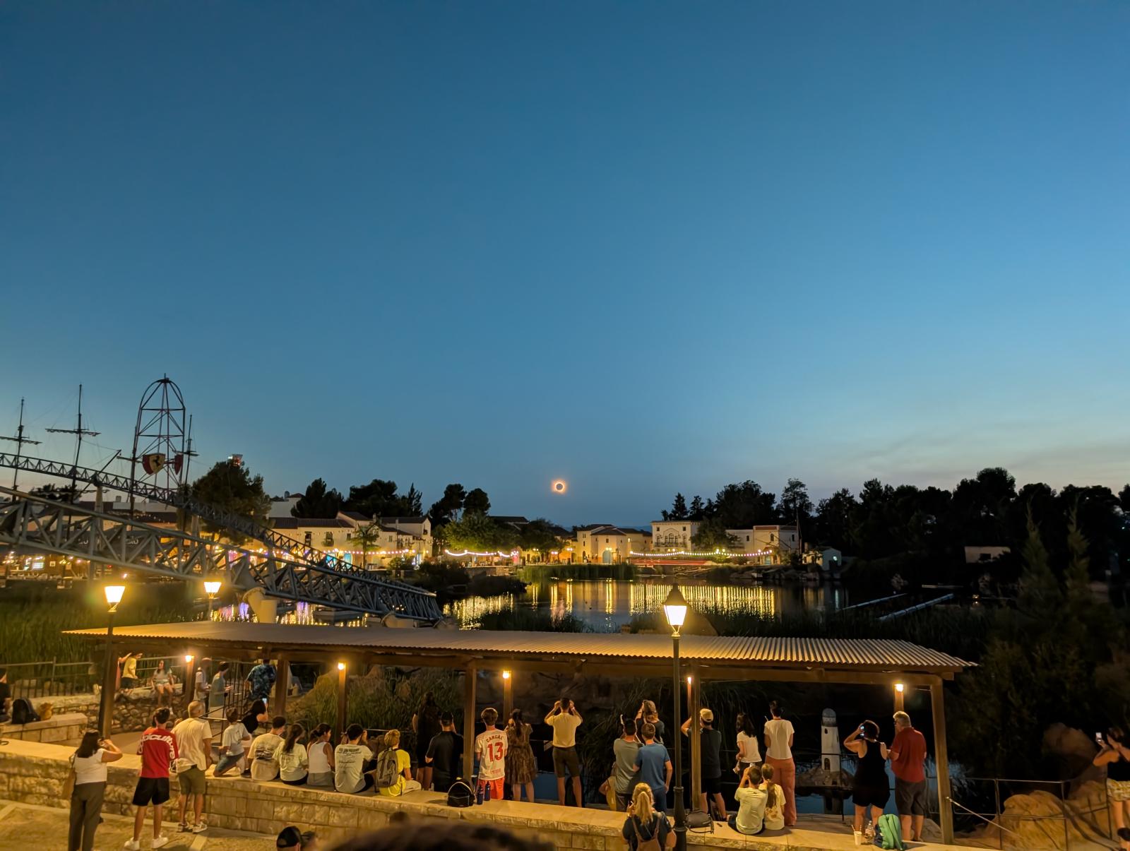 Eclipse total de Sol en PortAventura World