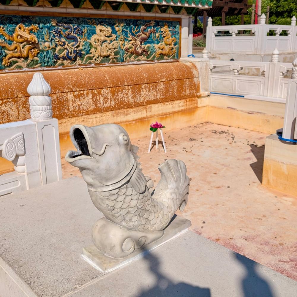 La Fuente del Dragón ampliará su zona refrescante con nuevos surtidores en Plaza Imperial