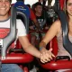 Elena Furiase visita PortAventura