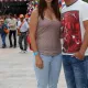 Elena Furiase visita PortAventura
