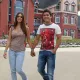 Elena Furiase visita PortAventura