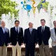 José Montilla pone la primera piedra de la área infantil de PortAventura