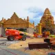 Visita a la construcción de Angkor