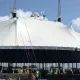 La carpa de Cirque du Soleil Kooza se levanta en PortAventura