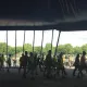 La carpa de Cirque du Soleil Kooza se levanta en PortAventura