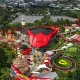 La primera piedra de Ferrari Land en PortAventura