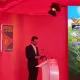 La primera piedra de Ferrari Land en PortAventura