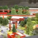 Maqueta de Ferrari Land