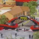 Maqueta de Ferrari Land