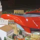 Maqueta de Ferrari Land