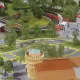 Maqueta de Ferrari Land