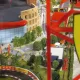 Maqueta de Ferrari Land