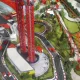 Maqueta de Ferrari Land