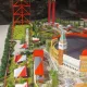 Maqueta de Ferrari Land
