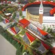 Maqueta de Ferrari Land