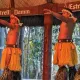 Pareos en Bora-Bora