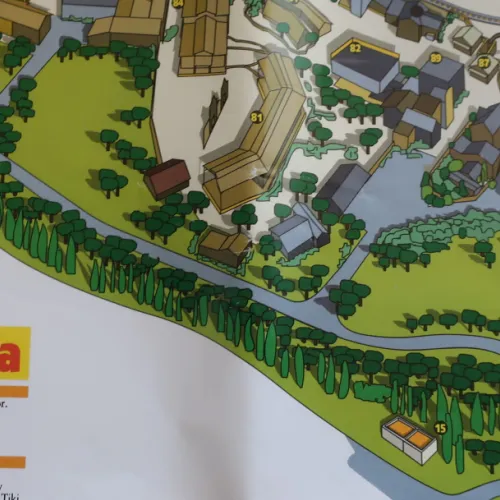 El primer mapa de PortAventura en 1994