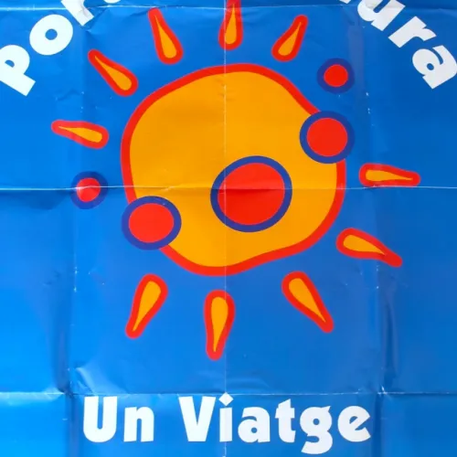 El primer mapa de PortAventura en 1994