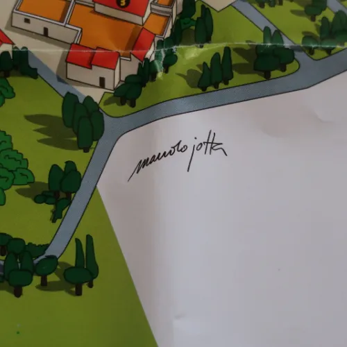 El primer mapa de PortAventura en 1994