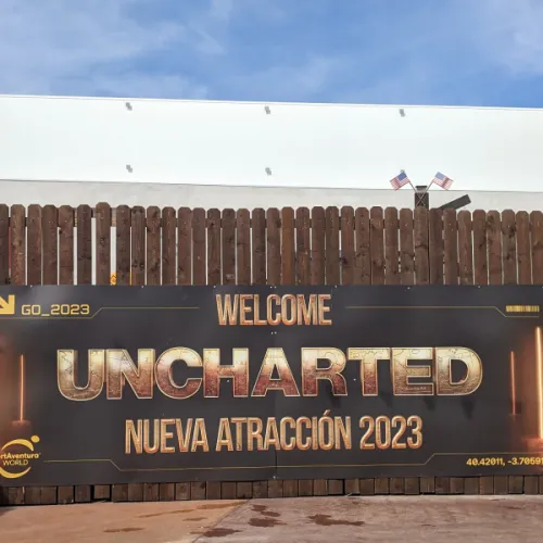 PortAventura presenta el exterior de la nueva atracción Uncharted