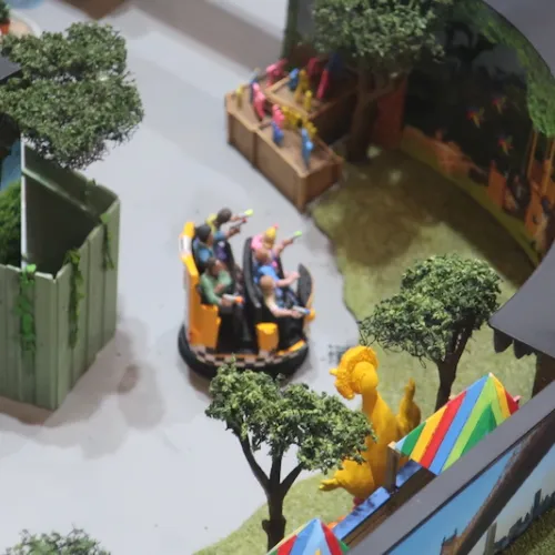 La maqueta de Street Mission
