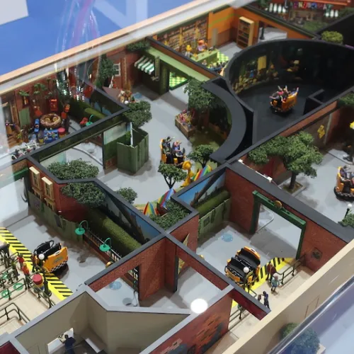 La maqueta de Street Mission