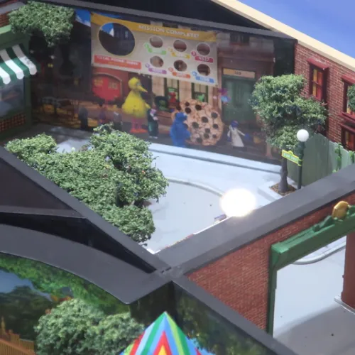 La maqueta de Street Mission