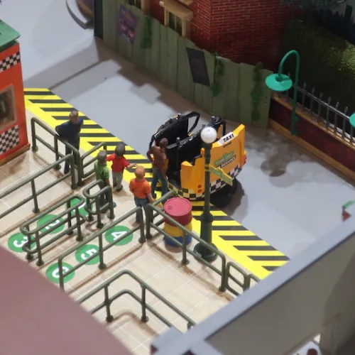 La maqueta de Street Mission