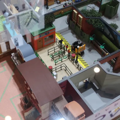 La maqueta de Street Mission