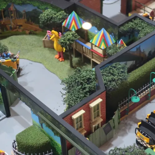 La maqueta de Street Mission