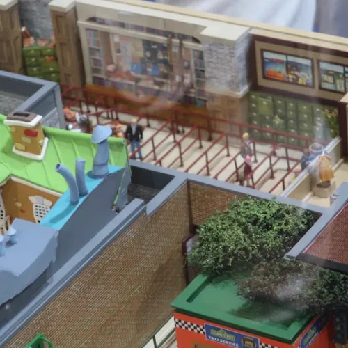 La maqueta de Street Mission