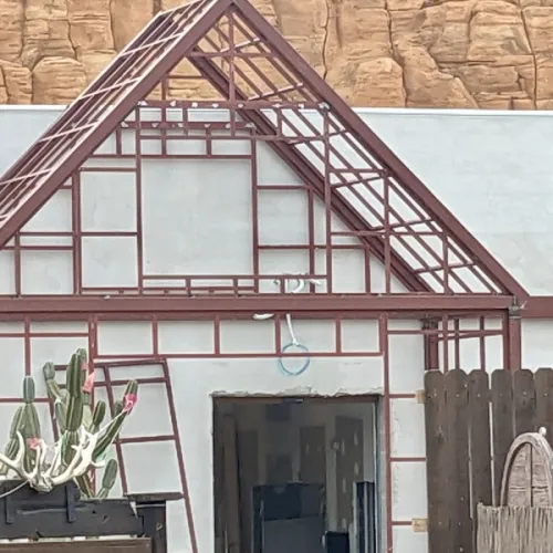La construcción de la fachada de Uncharted avanza