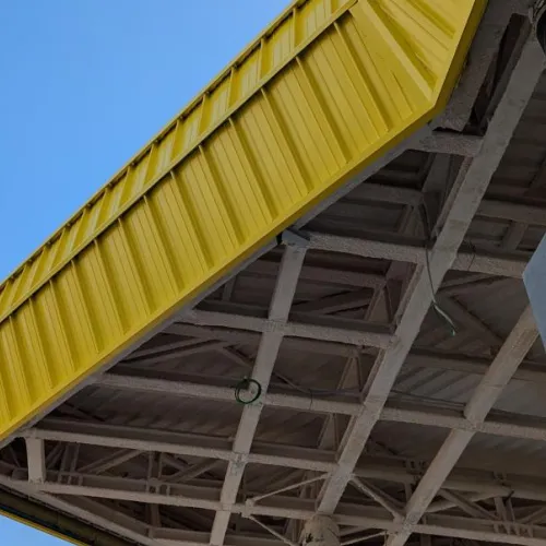 Muy avanzada la construcción de la nueva estación de tren de Salou - Port Aventura