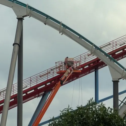 Mantenimiento a parque cerrado en PortAventura