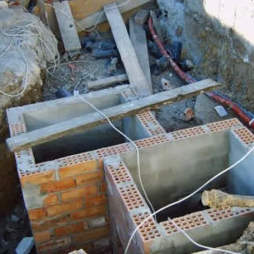Se empieza a instalar la torre - Diciembre 2004