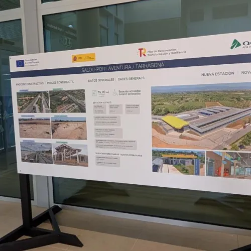 La nueva estación de tren de Salou - Port Aventura