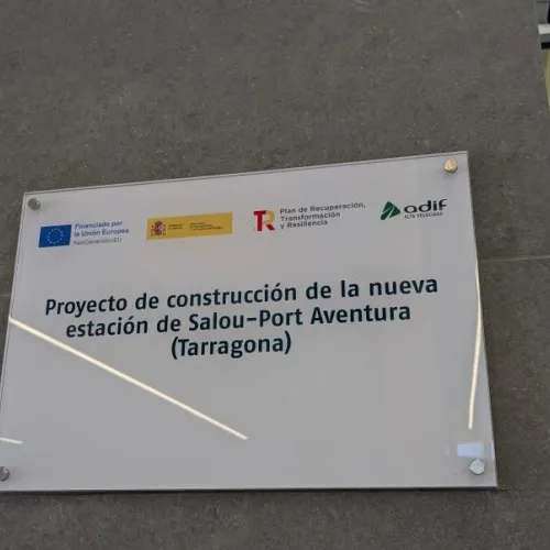 La nueva estación de tren de Salou - Port Aventura