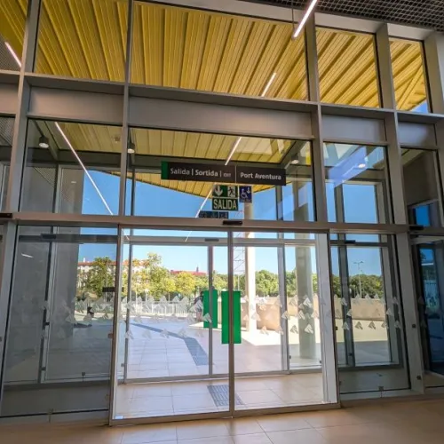 La nueva estación de tren de Salou - Port Aventura
