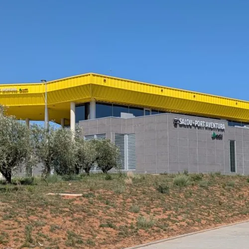 La nueva estación de tren de Salou - Port Aventura