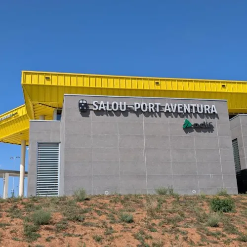 La nueva estación de tren de Salou - Port Aventura