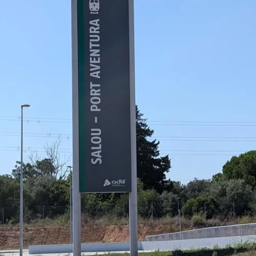 La nueva estación de tren de Salou - Port Aventura