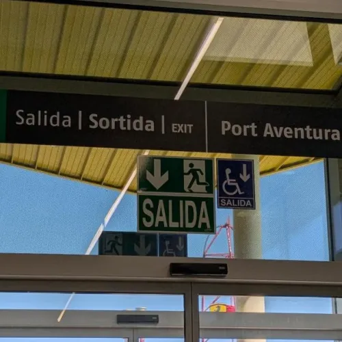 La nueva estación de tren de Salou - Port Aventura