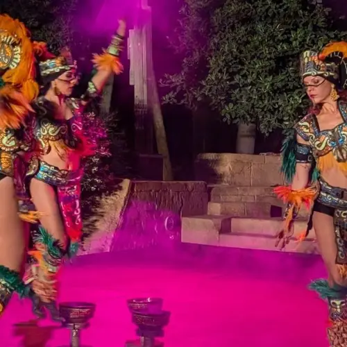 Ritual Maya dedicado al eclipse